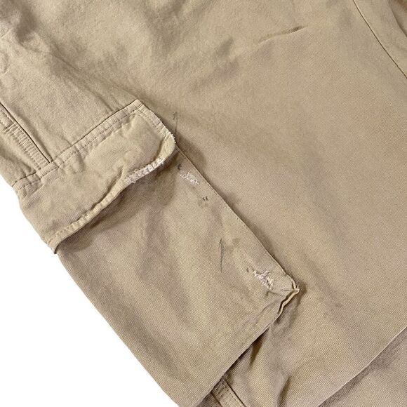 Coperni Canvas Wide Leg Cargo Pants in Beige - Picture 5 of 16